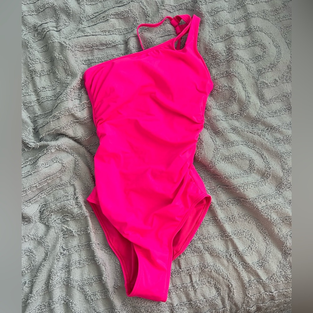 NWT Holipick Hot Pink Tummy Control One Piece Bathing Suit